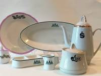 В Даугавпилсском краеведческом и художественном музее представлен фарфор